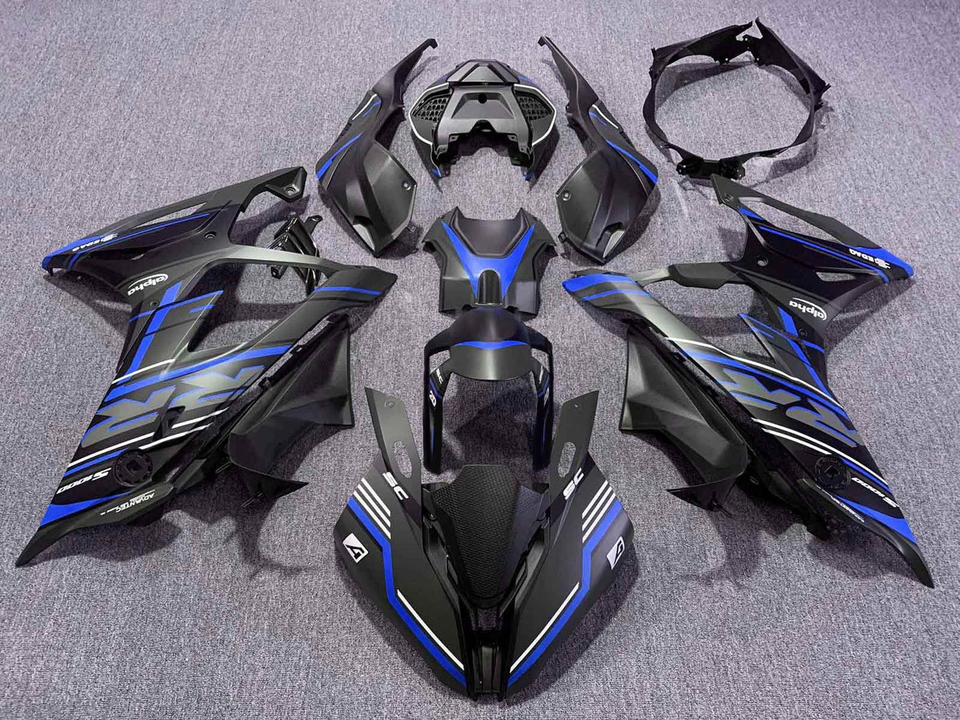 2019-2022 Black Blue BMW S1000RR Motorcycle Fairing， Purchase 2019-2022 Black Blue BMW S1000RR Motorcycle Fairing UK - UK