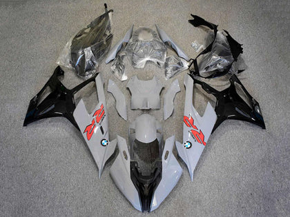 2019-2022 BMW S1000RR / M1000RR Black Gray White Fairing Kit