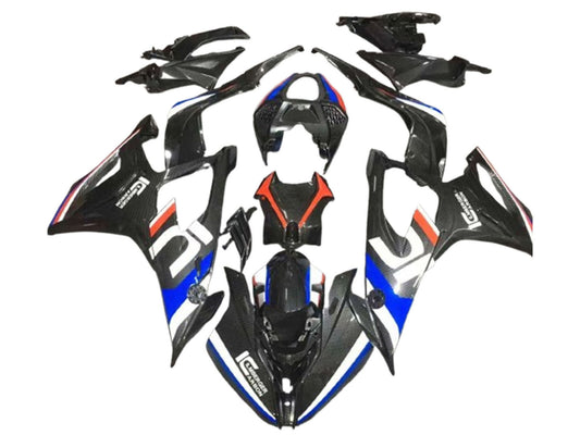 2019-2022 Black White Blue Carbon Fiber BMW S1000RR M1000RR Fairing Kit