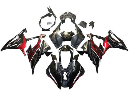 2019-2022 BMW S1000RR / M1000RR Black Dark Red Fairing Kit