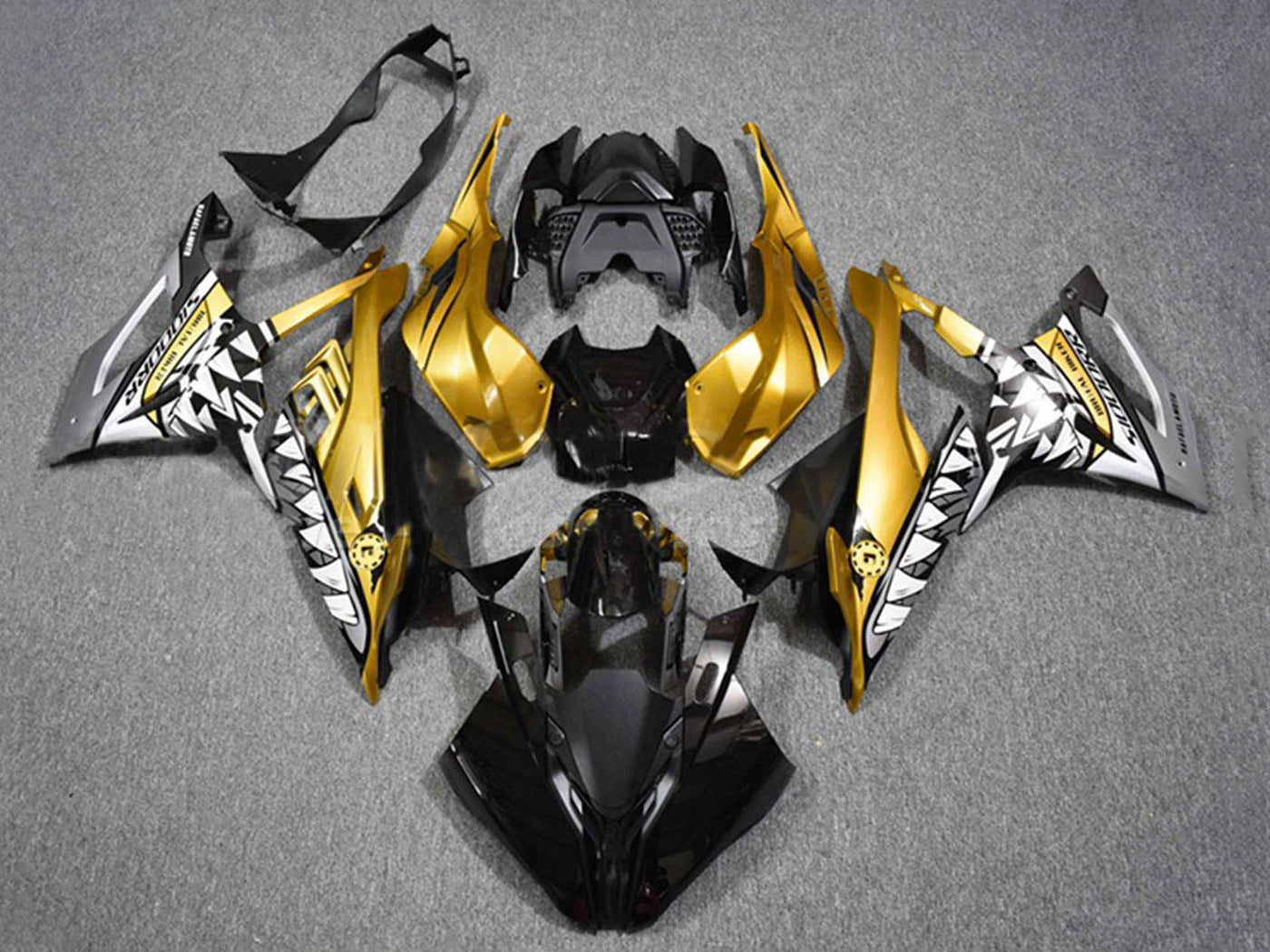 2019-2022 Gold Black Shark BMW S1000RR M1000RR Fairing Kit