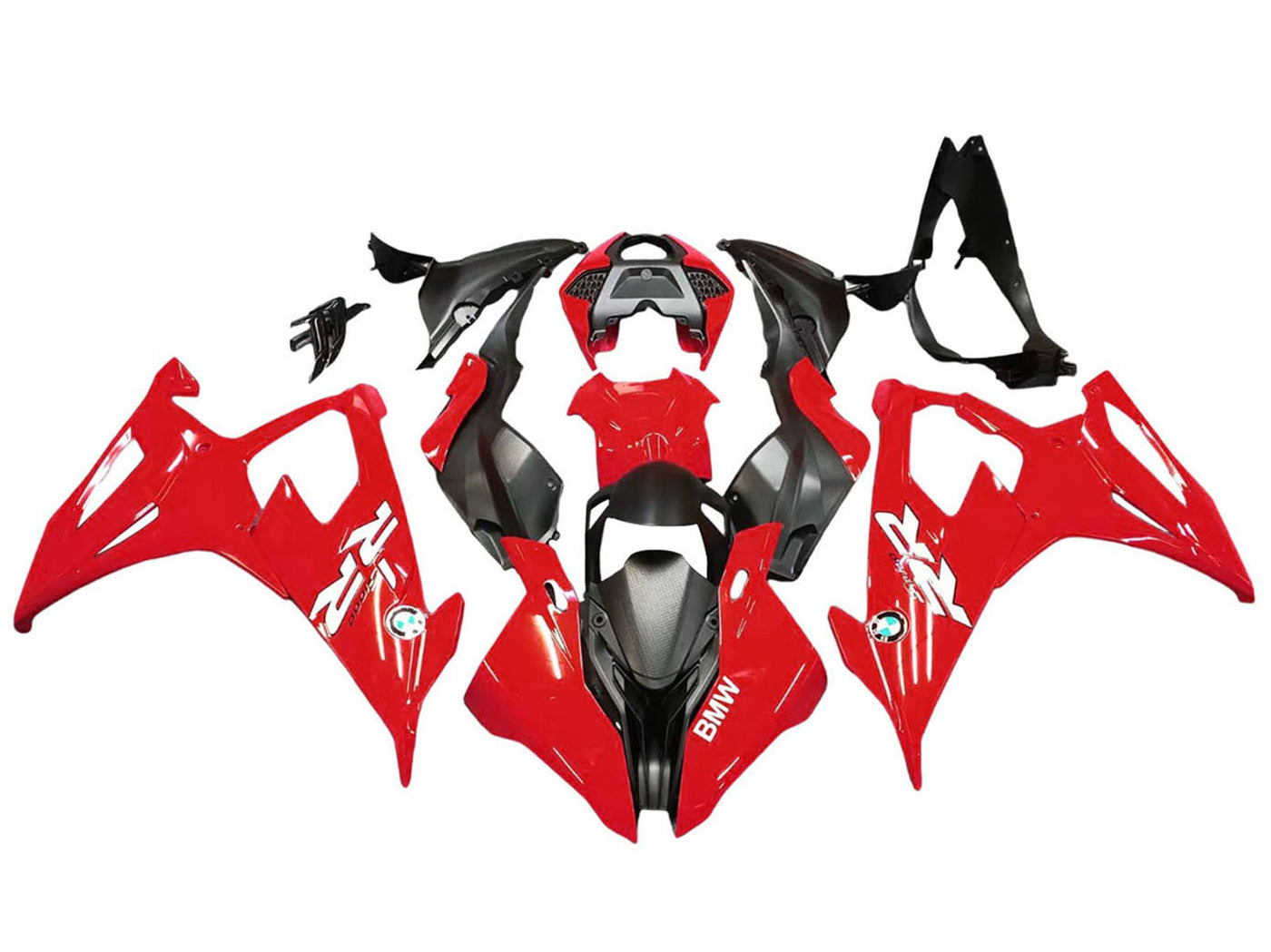 2019-2022 Red Black BMW S1000RR Motorcycle Fairing Kits， Purchase 2019-2022 Red Black BMW S1000RR Motorcycle Fairing Kits UK - UK