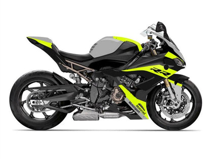 2019-2022 BMW S1000RR / M1000RR Black Yellow Gray Fairing Kit