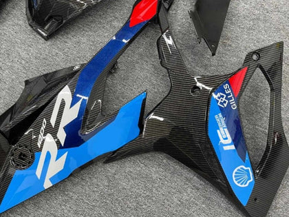 2019-2022 BMW S1000RR / M1000RR Black Blue Red Carbon Fiber Fairing Kit