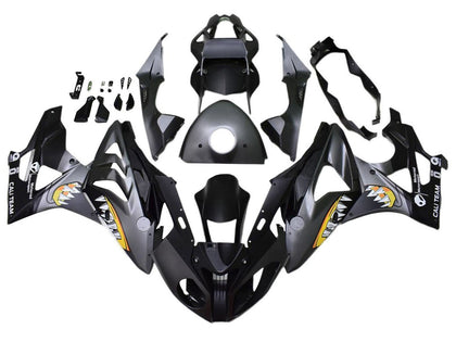 2017-2018 BMW S1000RR Black Gray Shark Fairing Kit