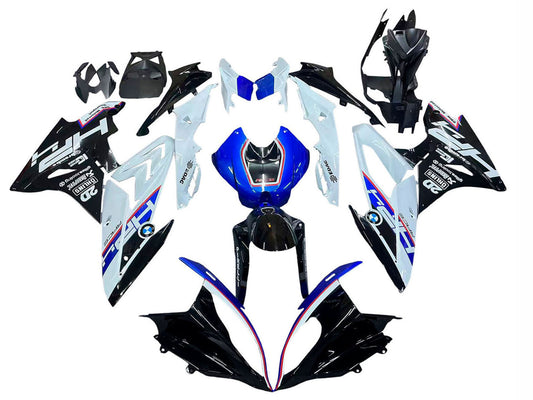 2017-2018 Black Blue White Ohlins BMW S1000RR Fairing Kit