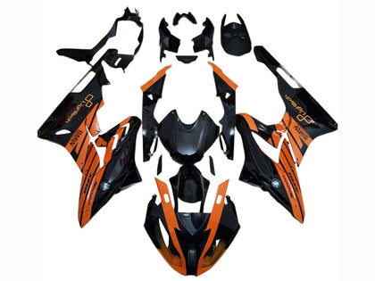 2017-2018 BMW S1000RR Black Burnt Orange Fairing Kit