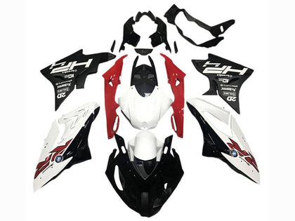 2017-2018 BMW S1000RR Black Red White Ohlins Fairing Kit
