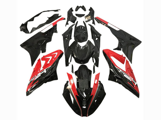 2017-2018 Black Red BMW S1000RR Kits Fairing Kit