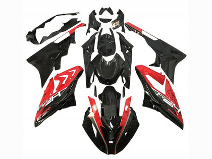 2017-2018 BMW S1000RR Black Red Fairing Kit