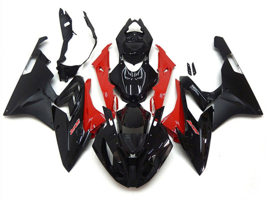 2017-2018 Black Red BMW S1000RR ABS Fairing Kit