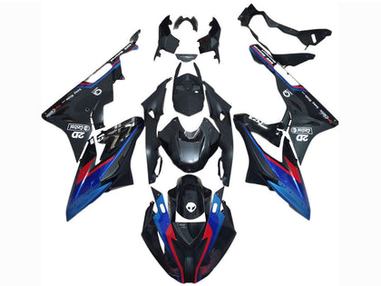 2017-2018 BMW S1000RR Black Blue Red Castrol Fairing Kit