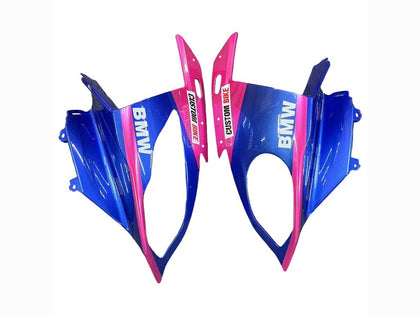 2017-2018 BMW S1000RR Blue Deep Pink Shark Fairing Kit