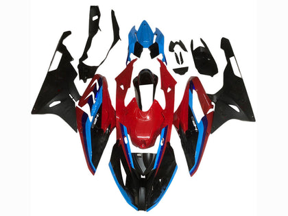 2017-2018 BMW S1000RR Black Blue Red Fairing Kit