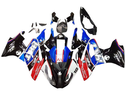 2017-2018 BMW S1000RR Blue Red White 18 Fairing Kit