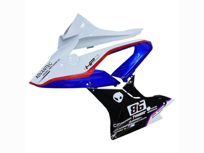 2017-2018 BMW S1000RR White Blue Red 86 Fairing Kit