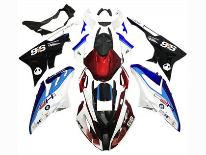 2017-2018 BMW S1000RR Blue White Red 96 Fairing Kit