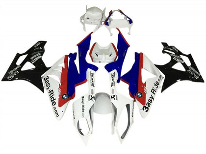 2017-2018 BMW S1000RR White Red Blue Fairing Kit