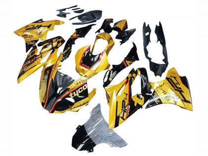 2017-2018 BMW S1000RR Gold Black Fairing Kit