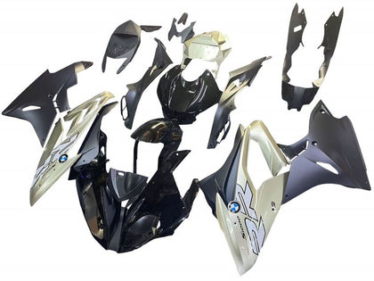 2017-2018 BMW S1000RR Silver Black Fairing Kit