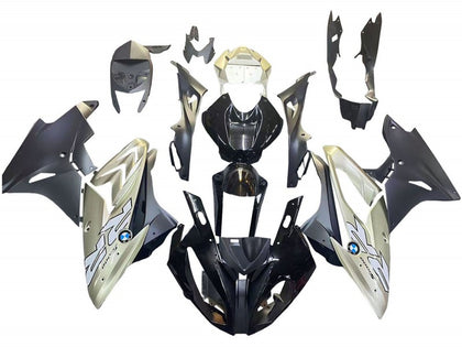 2017-2018 BMW S1000RR Silver Black Fairing Kit