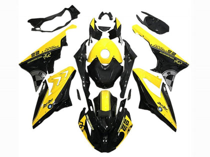 2017-2018 BMW S1000RR Yellow Black Fairing Kit
