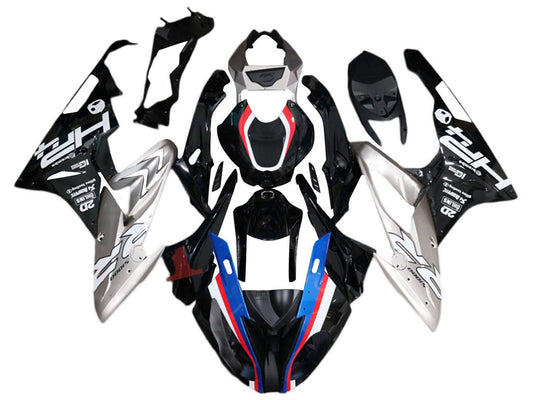2015-2016 Black Silver Blue BMW S1000RR Fairing Kit