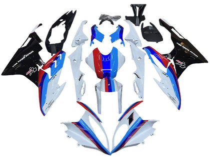 2015-2016 BMW S1000RR White Blue Red Black Fairing Kit