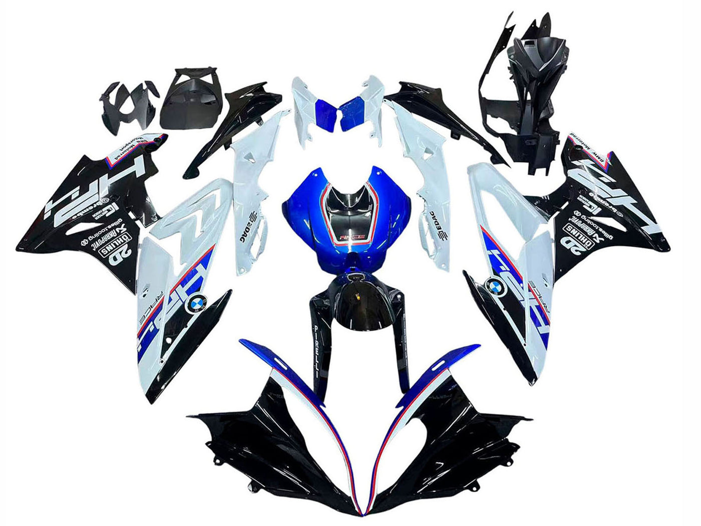 2015-2016 White Blue Black Red BMW S1000RR Fairing Kit