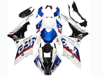 2015-2016 BMW S1000RR White Blue Red Fairing Kit