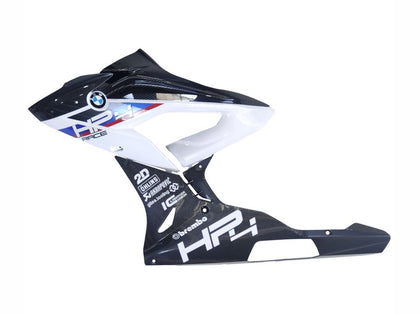 2015-2016 BMW S1000RR Black White Carbon Fiber Fairing Kit