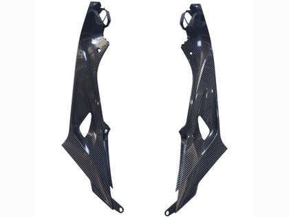 2015-2016 BMW S1000RR Black White Carbon Fiber Fairing Kit