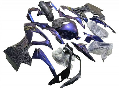 2015-2016 BMW S1000RR Gradient Puple Blue Forged Carbon Fiber Fairing Kit