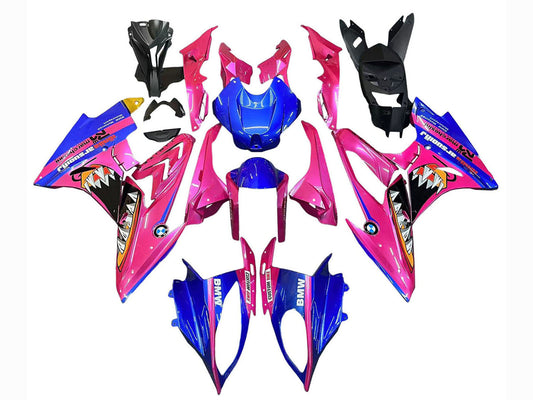 2015-2016 Pink Blue Shark BMW S1000RR Fairing Kit