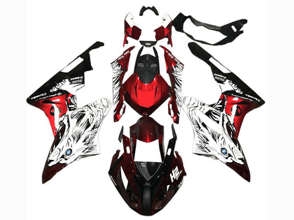 2015-2016 BMW S1000RR Red Black White Fairing Kit