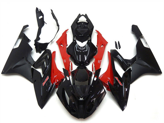 2015-2016 Red Glossy Black Matte Black BMW S1000RR Fairing Kit