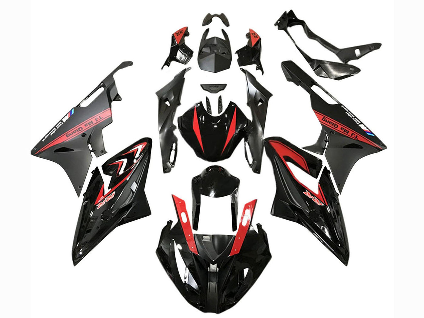 2015-2016 Red Black BMW S1000RR Fairing Kit