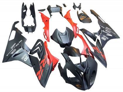 2015-2016 BMW S1000RR Black Red Ohlins Fairing Kit