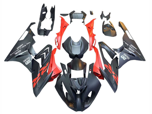 2015-2016 Black Red Ohlins BMW S1000RR Fairing Kit