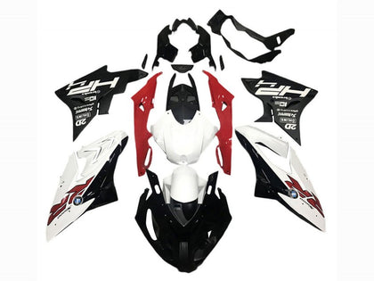 2015-2016 BMW S1000RR Red Black White Ohlins Fairing Kit