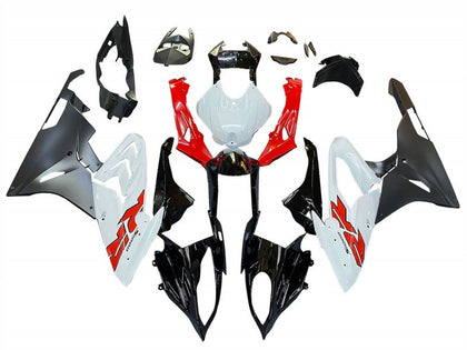 2015-2016 BMW S1000RR Red White Black Fairing Kit