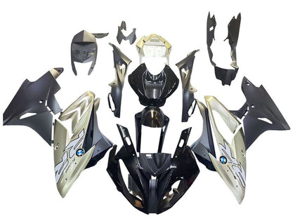 2015-2016 BMW S1000RR Silver Black Fairing Kit