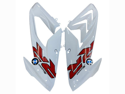 2015-2016 BMW S1000RR Black White Carbon Fiber Fairing Kit