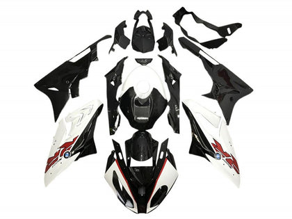 2015-2016 BMW S1000RR Black White Carbon Fiber Fairing Kit