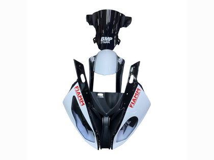 2015-2016 BMW S1000RR White Black Red Fiamm Fairing Kit