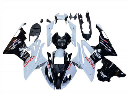 2015-2016 BMW S1000RR White Black Red Fiamm Fairing Kit