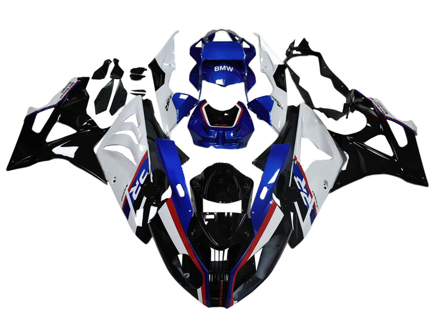 2009-2014 Blue Black BMW S1000RR Fairing Kit