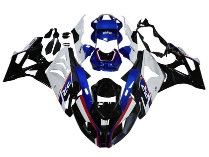 2009-2014 BMW S1000RR Blue Black Fairing Kit