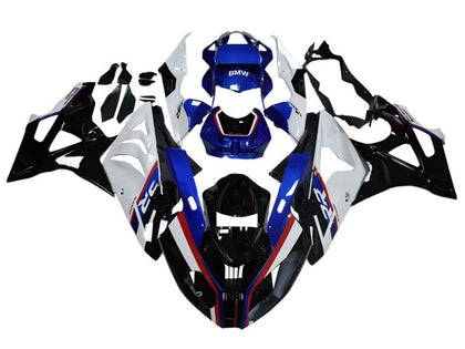 2009-2014 BMW S1000RR Blue Black Fairing Kit