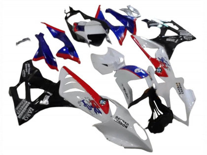 2009-2014 BMW S1000RR White Blue Red Black Fairing Kit